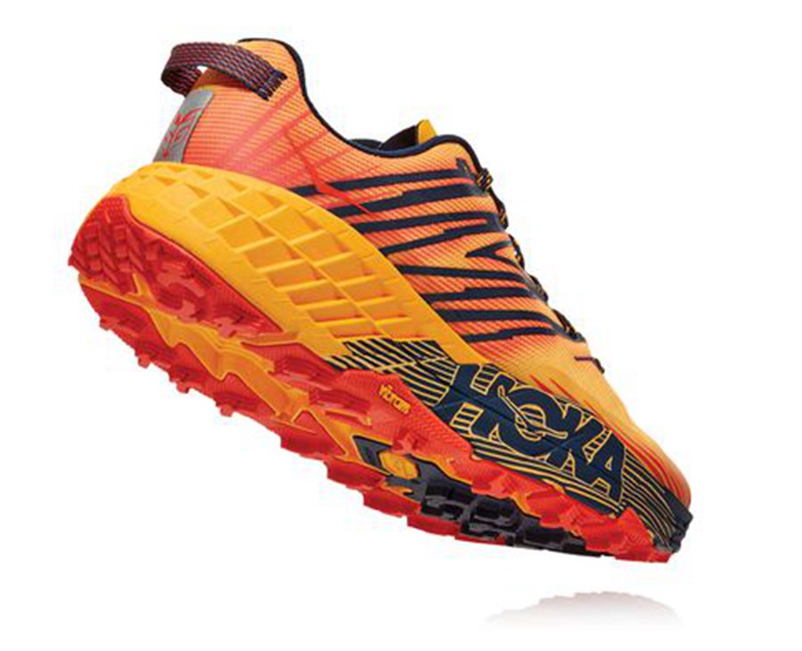 Hoka One One Trailsko Herre - Speedgoat 4 - Orange - 562178AQO